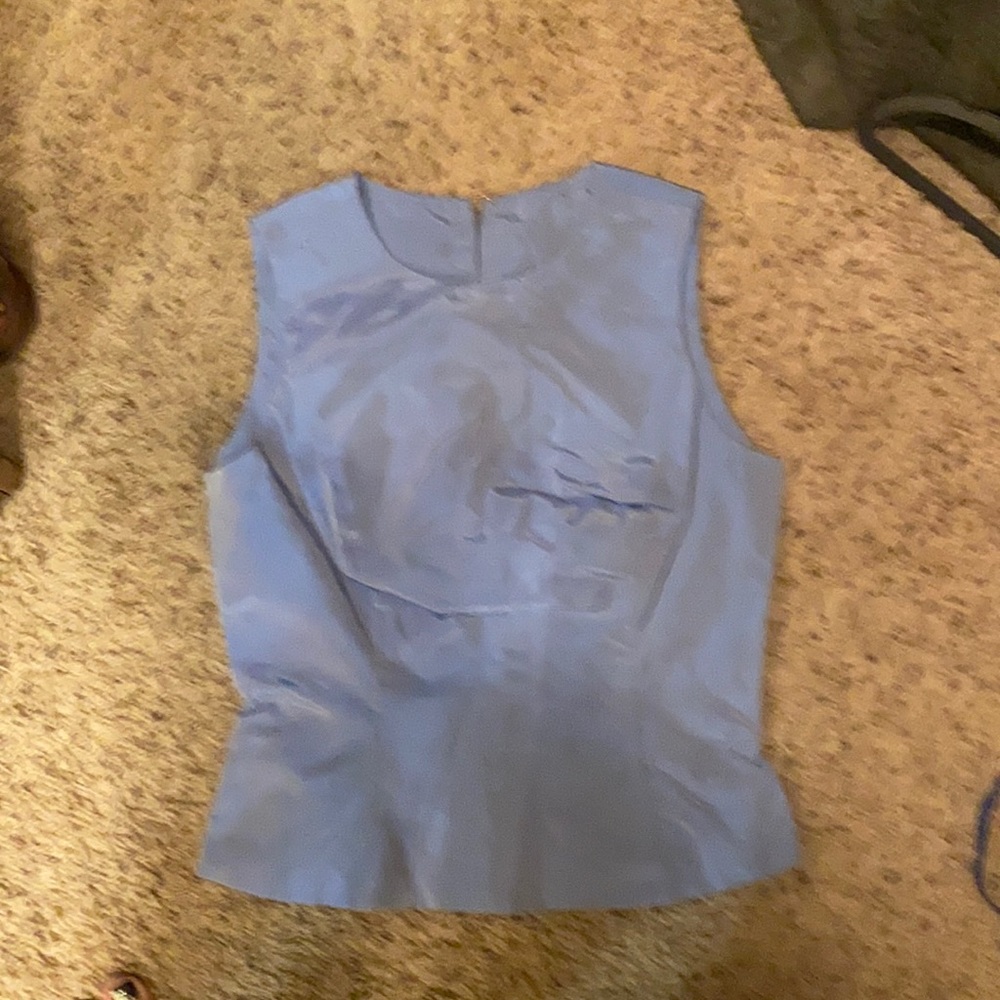 Vera Wang blue top
